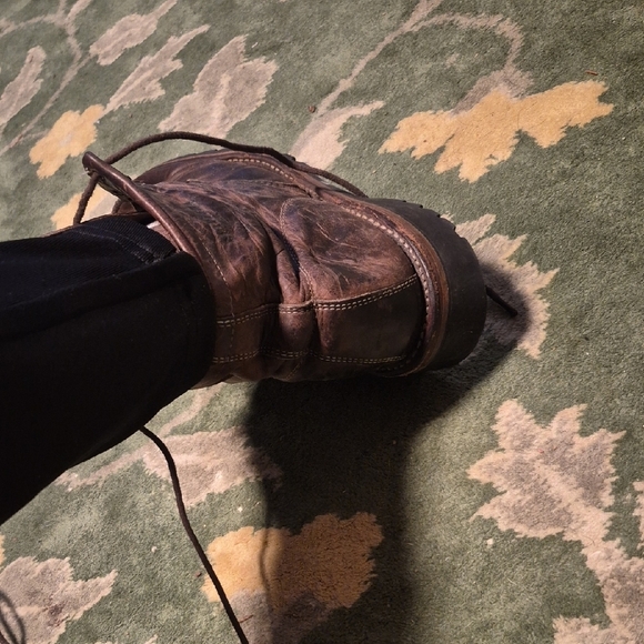 Chippewa Dark Brown Leather Boots main image 11